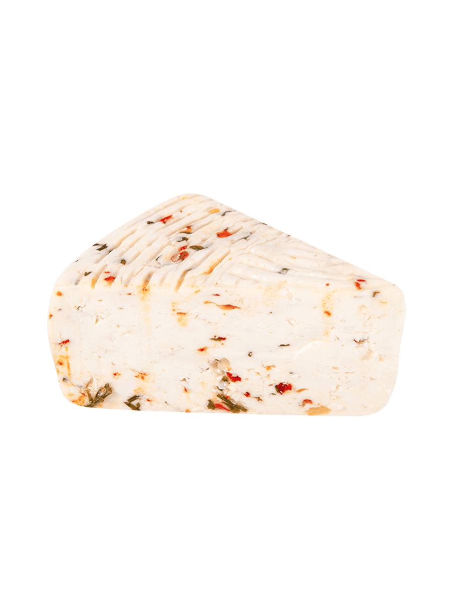 Čerstvý sýr aglio olio peperoncino